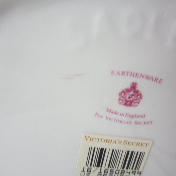 Made in England "VICTORIA'S SECRET" Vintage 90's Teapot Earthenware Pink Roses - Picture 6 of 7